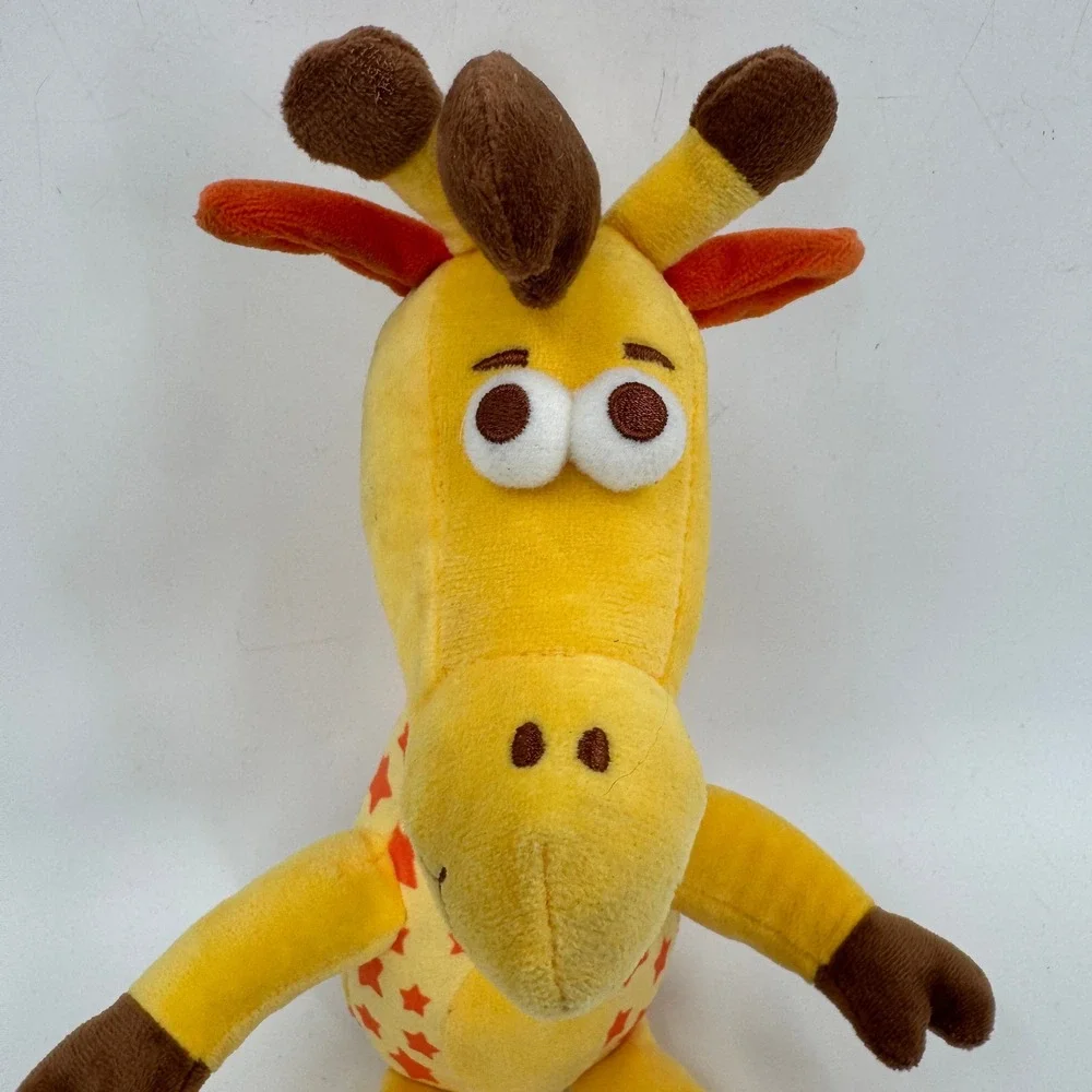 Geoffrey the Giraffe Plush‎ Toy Stuffed Animal Yellow Star Pattern Soft
